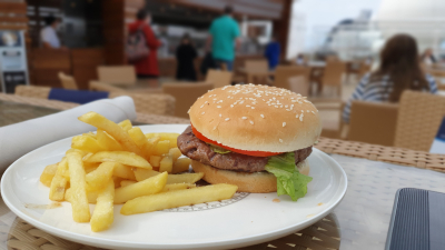 Burger with Fries
